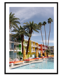 Palms and Pools (Portrait)